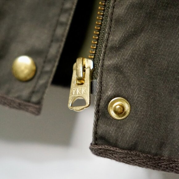 J. Crew Factory Relaxed Boyfriend Field Jacket - Size S - Picture 9 of 11